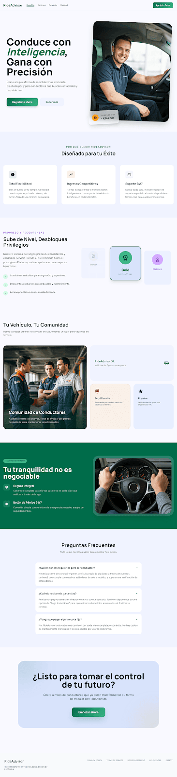 Presentacion para captar conductores
